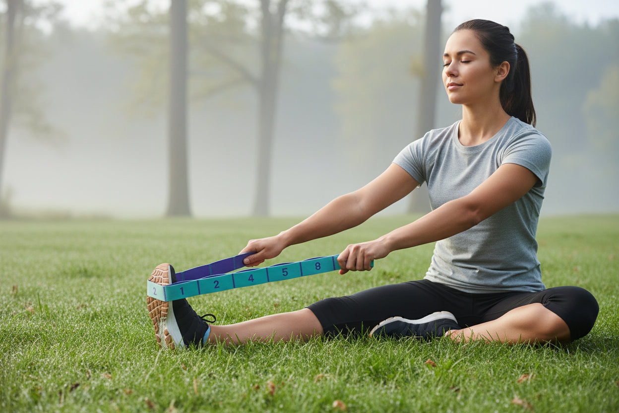 RYVORA Flexibility and Recovery Stretch Strap