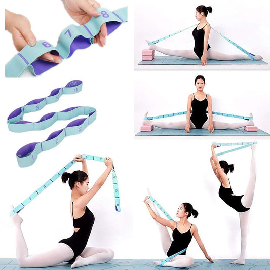 RYVORA Flexibility and Recovery Stretch Strap